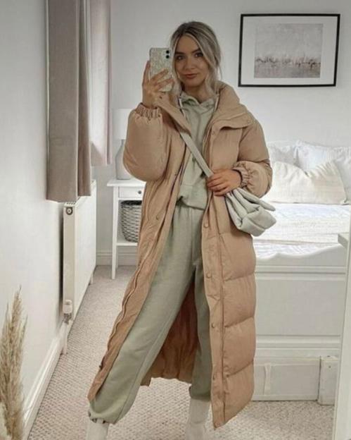 Aleida | Długi płaszcz zimowy dla kobiet