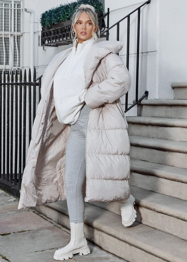 Aleida | Długi płaszcz zimowy dla kobiet