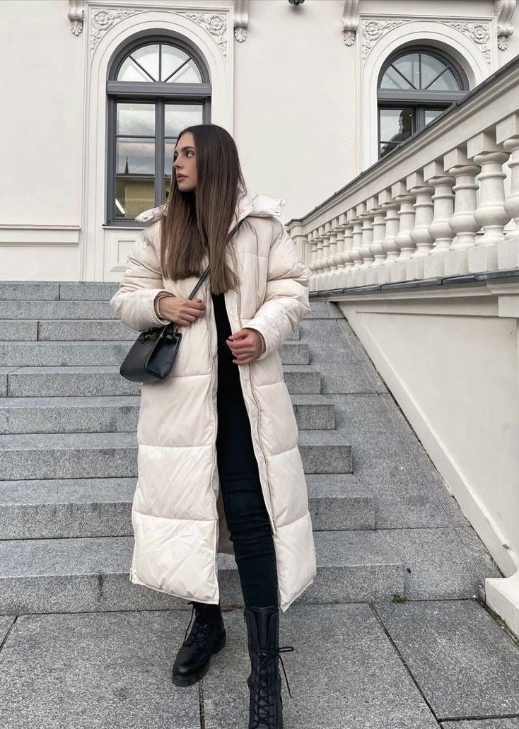 Aleida | Długi płaszcz zimowy dla kobiet
