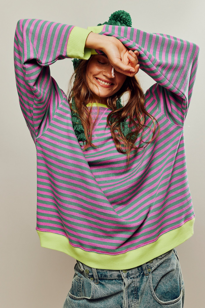 Amélie | Wzorzysty Sweter