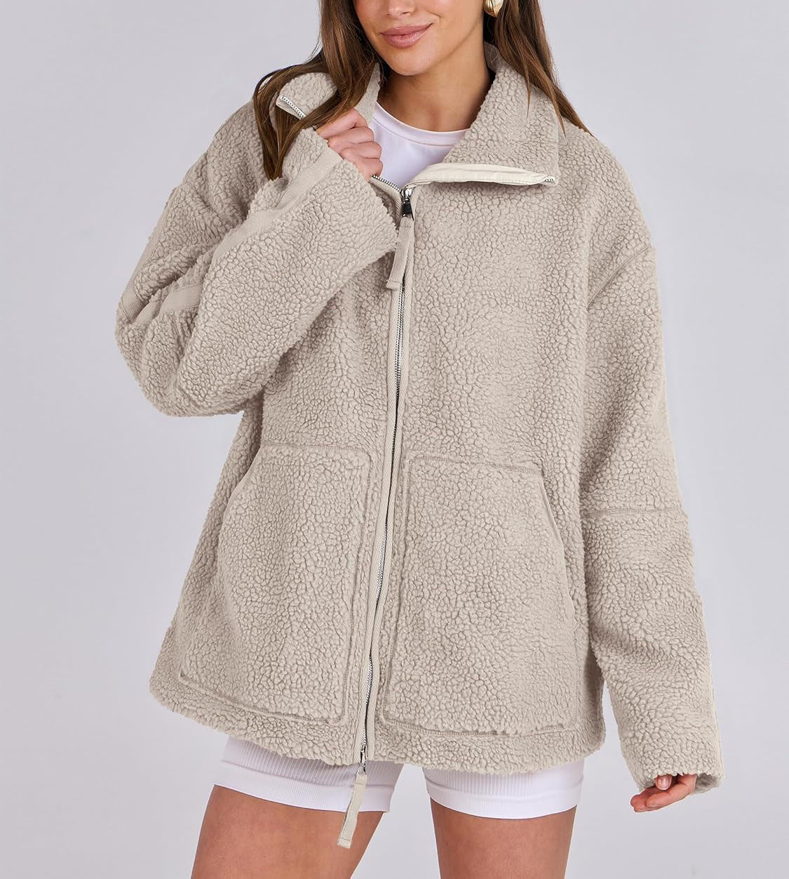 Chloe | Luksusowa Kurtka Fleece