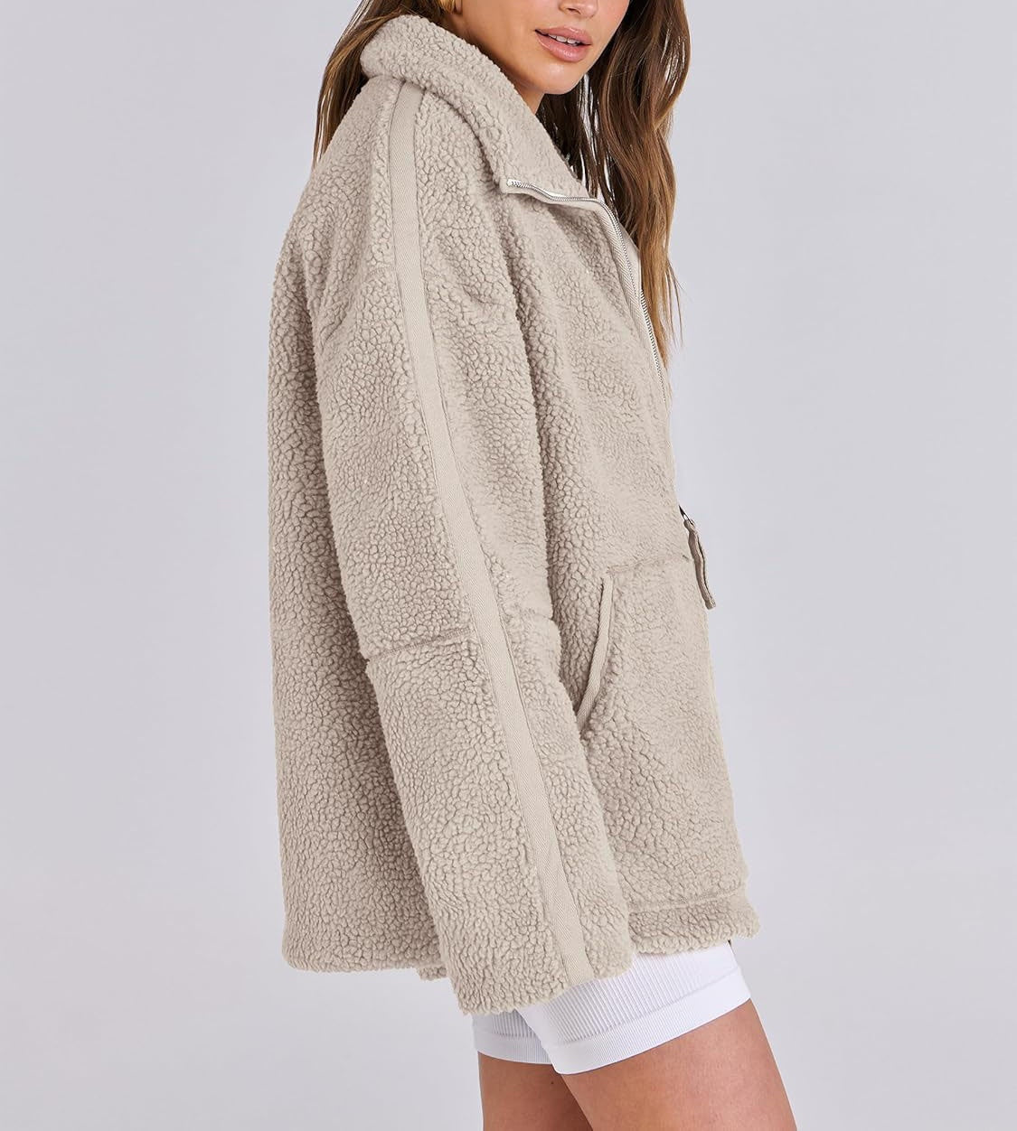 Chloe | Luksusowa Kurtka Fleece
