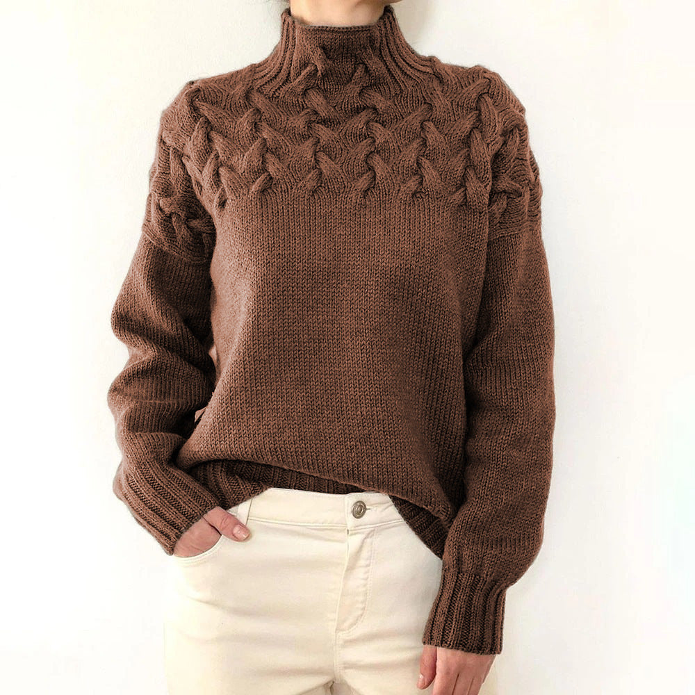 Delfina | Elegancki Golf Damski Sara na Zimę