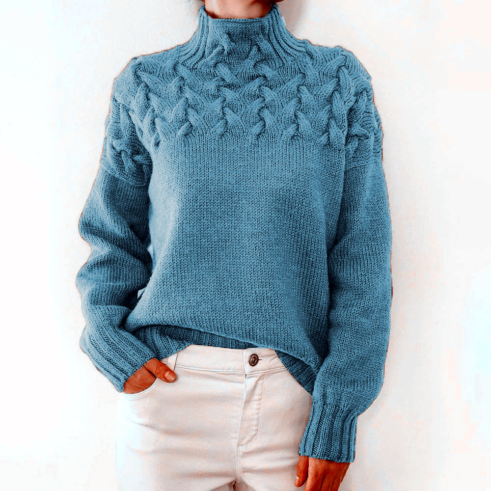 Delfina | Elegancki Golf Damski Sara na Zimę