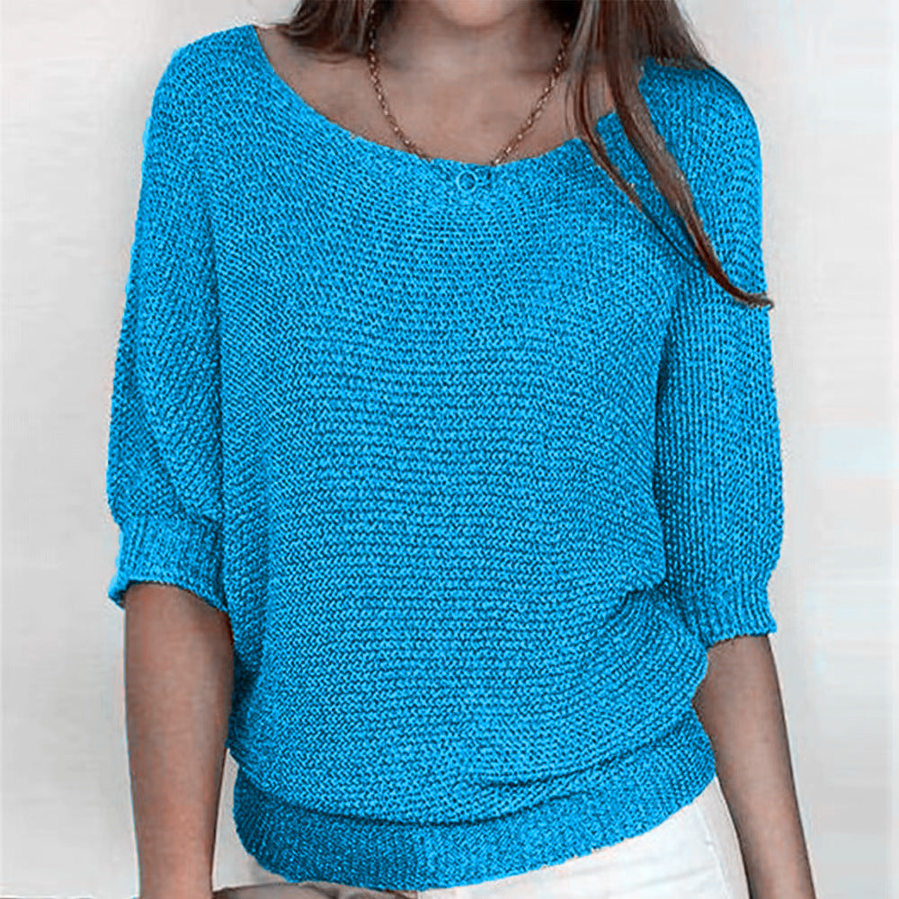 Fiona | Damski Miękki Sweter