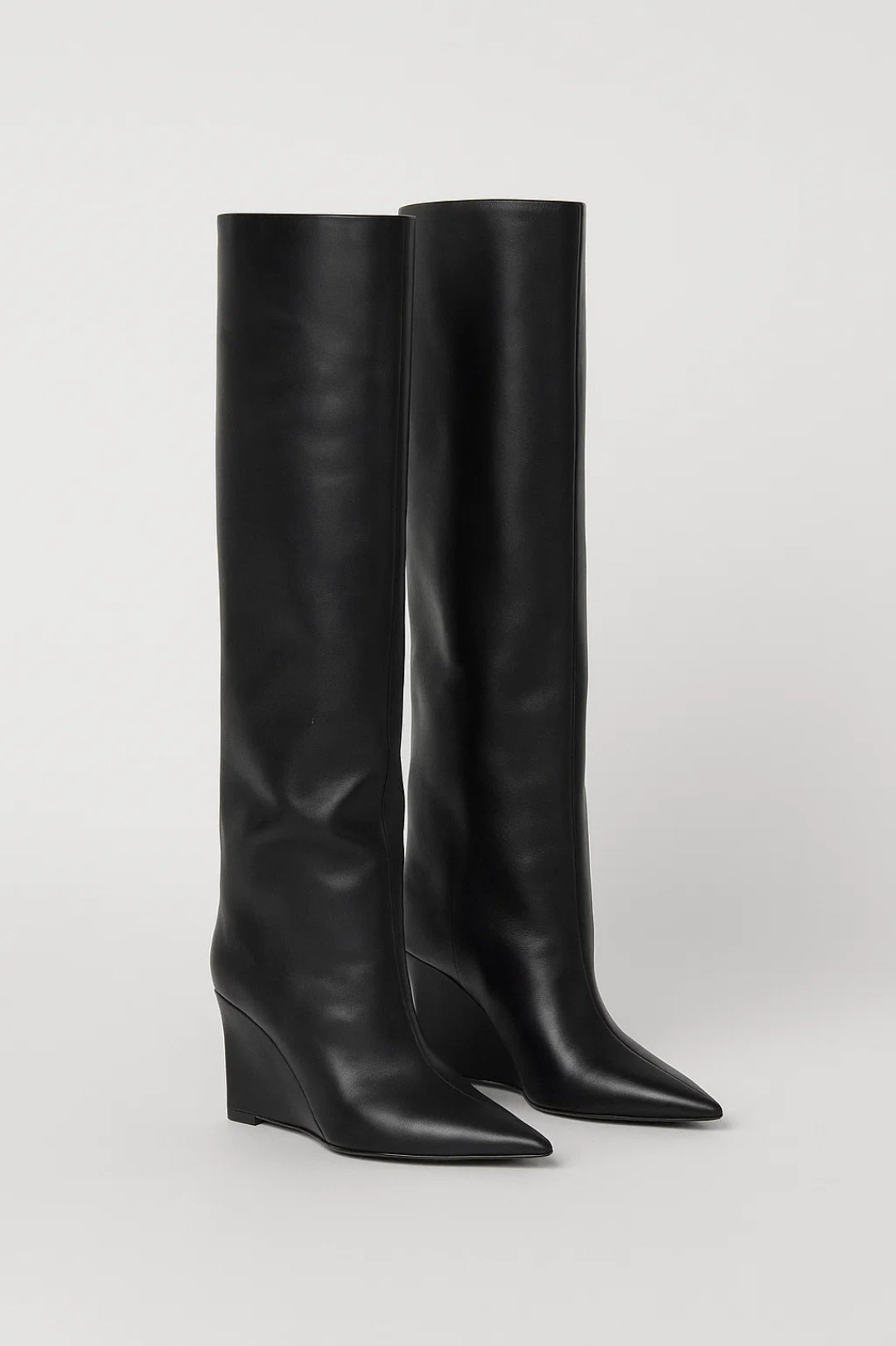 Hiba | Damskie Długie Botki - Minimalistyczny Design