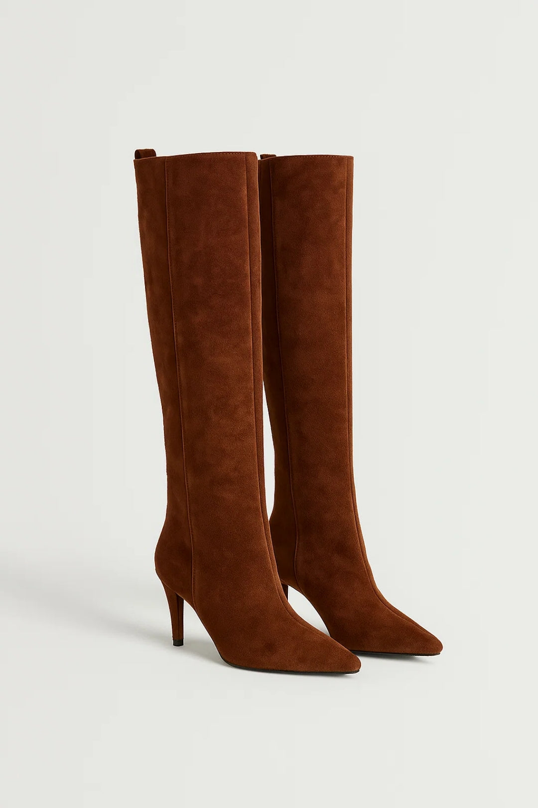 Ilana | Długie Damskie Botki z Czubkiem - Elegancki Obcas Stiletto