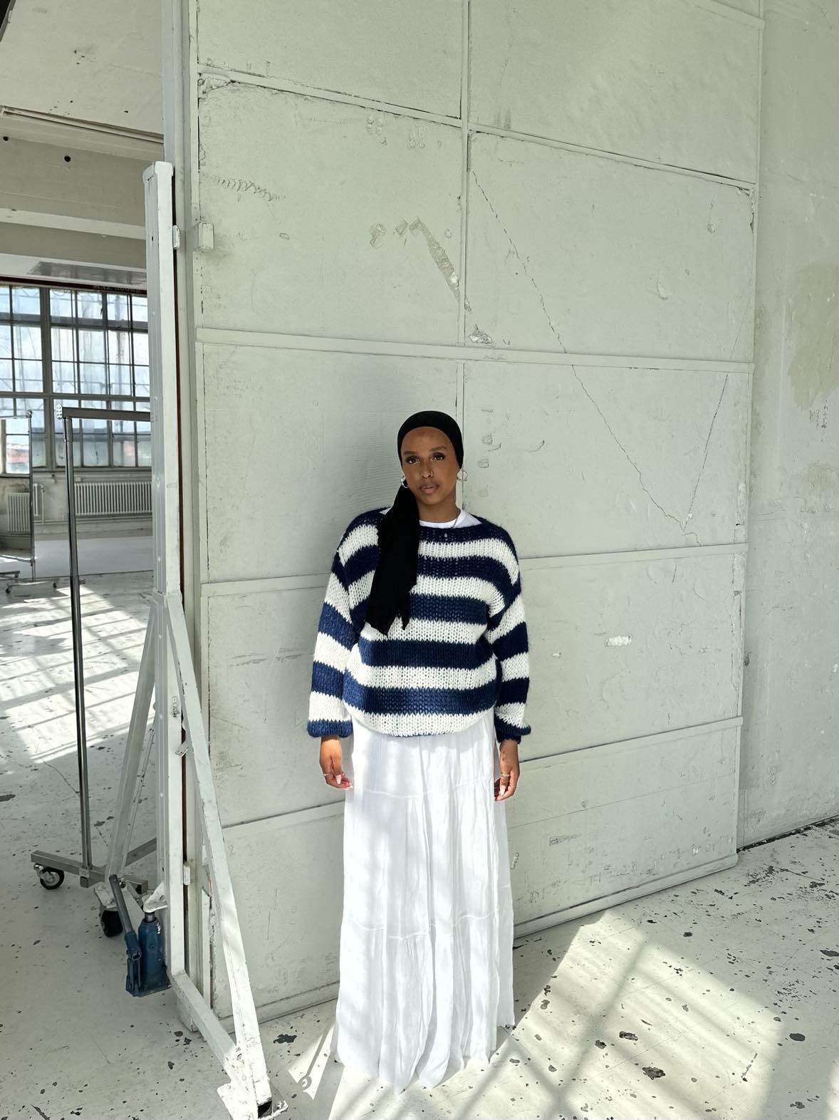 Lena | Damski Sweter w Paski