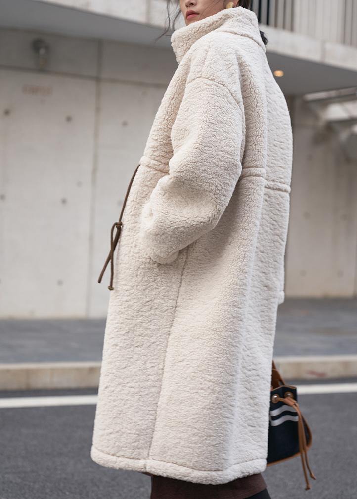 Liora | Długa Damska Kurtka Teddy Oversize