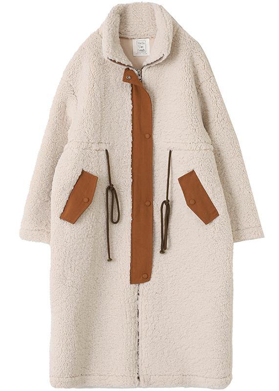 Liora | Długa Damska Kurtka Teddy Oversize