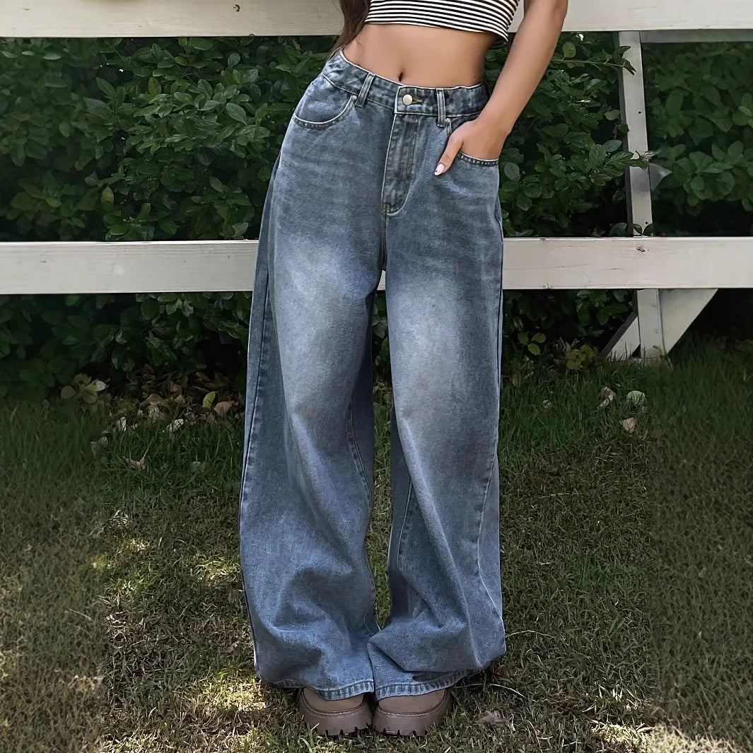 Lola | Damskie Modne Baggy Jeans