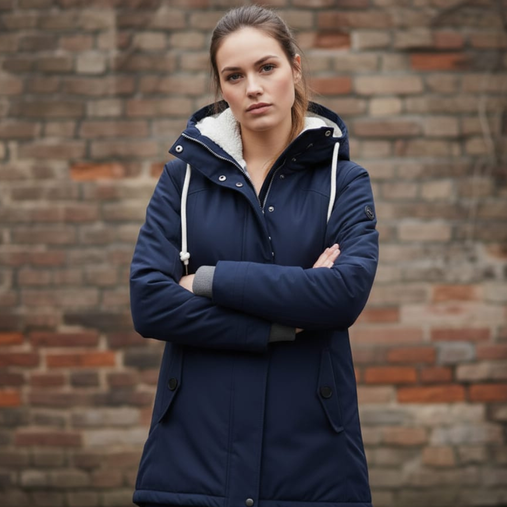 Luna | Ciepła Zimowa Kurtka z Kapturem