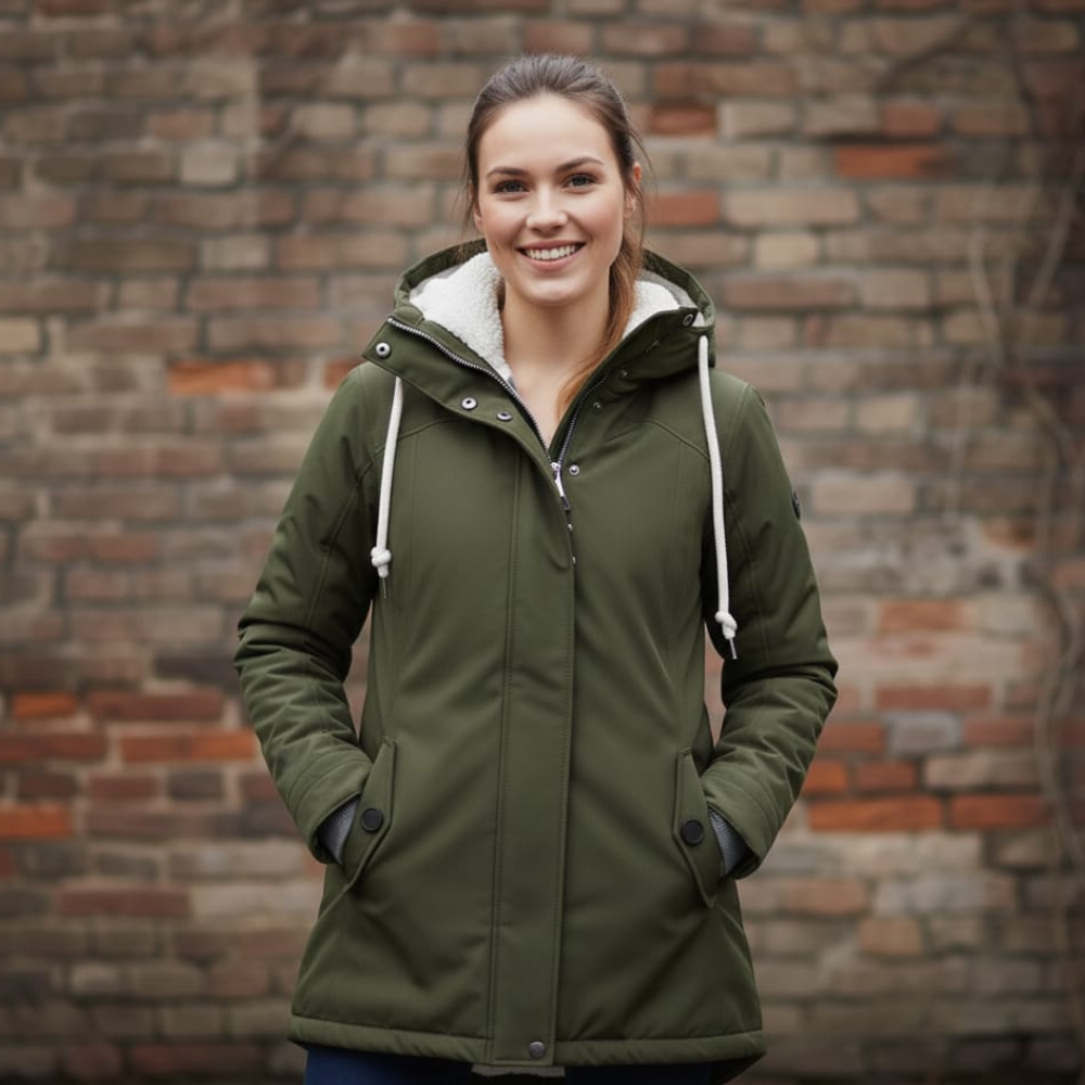 Luna | Ciepła Zimowa Kurtka z Kapturem