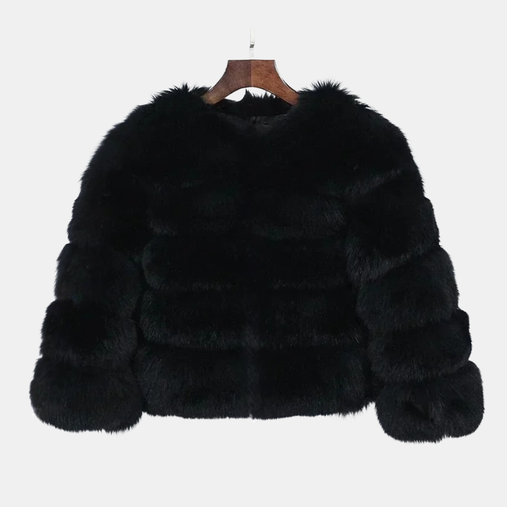 Nova | Luksusowy Płaszcz Zimowy z Imitacji Futra dla Kobiet