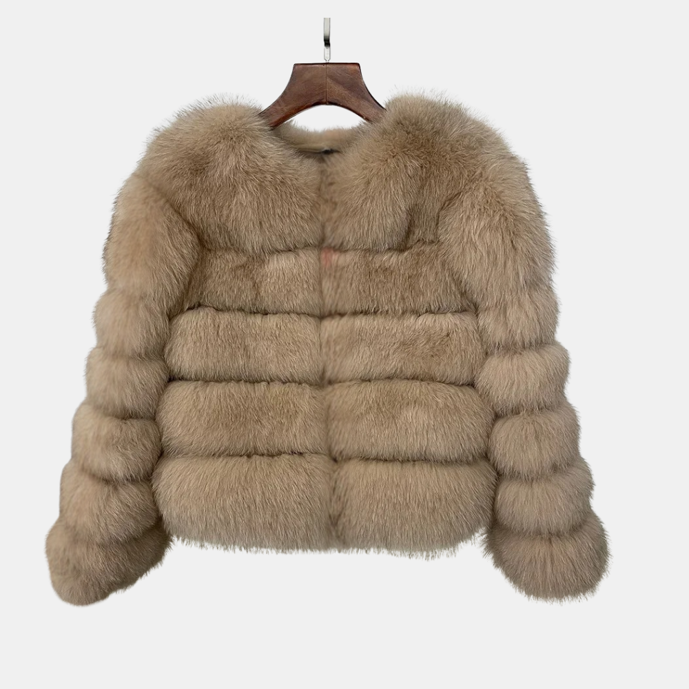 Nova | Luksusowy Płaszcz Zimowy z Imitacji Futra dla Kobiet