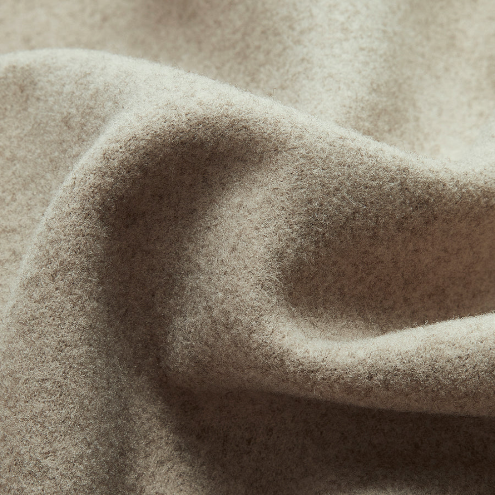 Oversized Płaszcz z Stojącym Kołnierzem i Guzikami