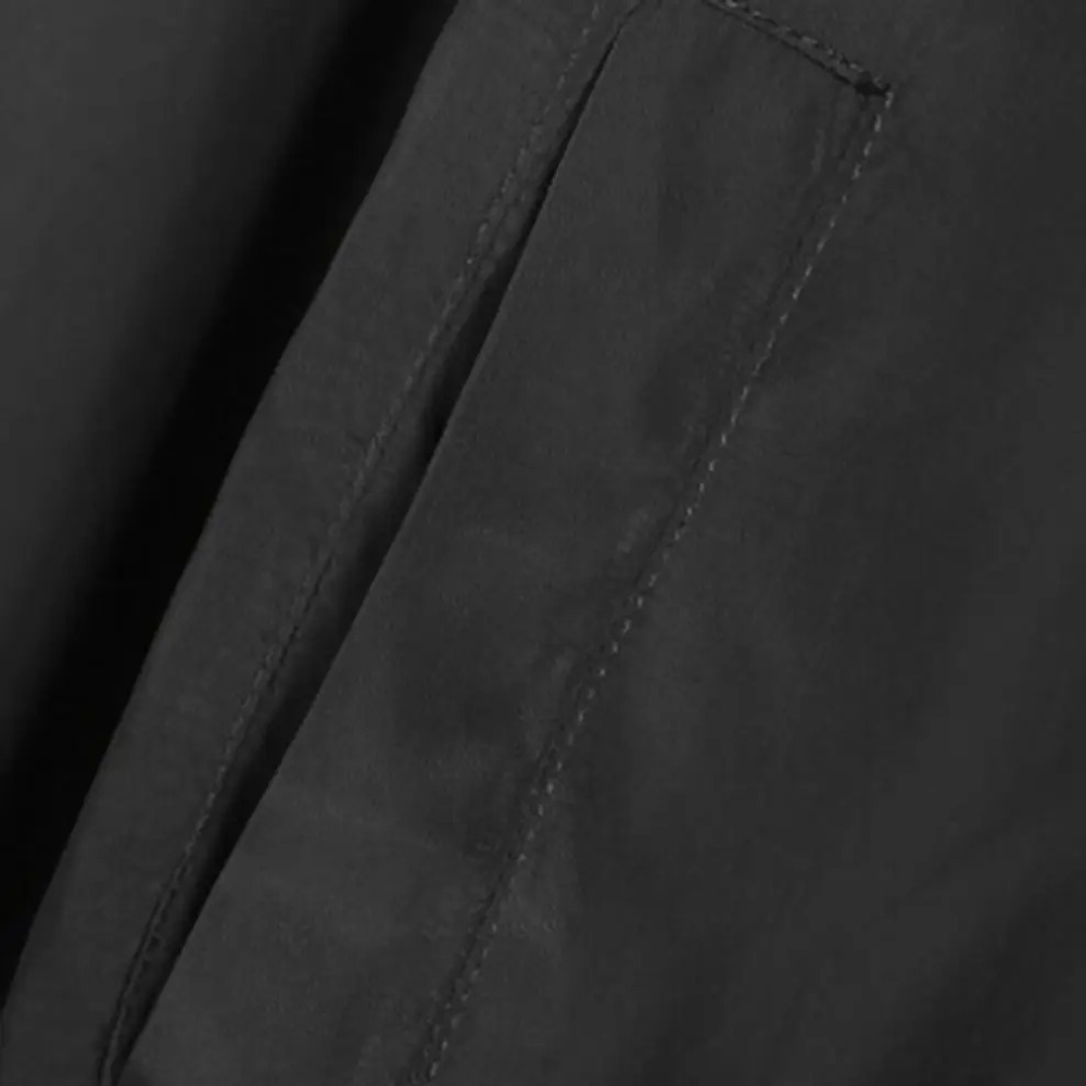 Raya | kurtka zimowa damska elegancka lekka stylowa czarna wełniana Chicveo