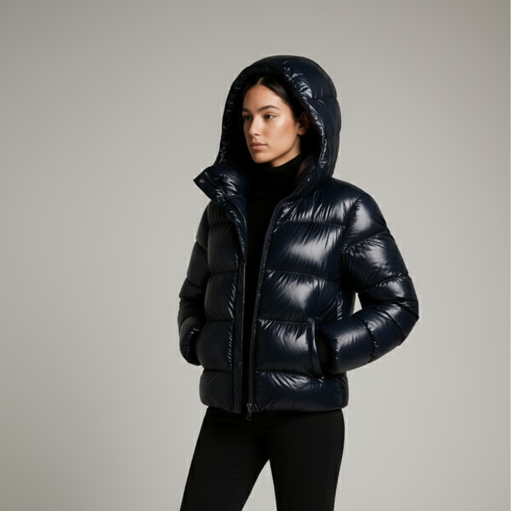 Riley | Kurtka Damska z Kapturem – Zimowy Ciepły Design