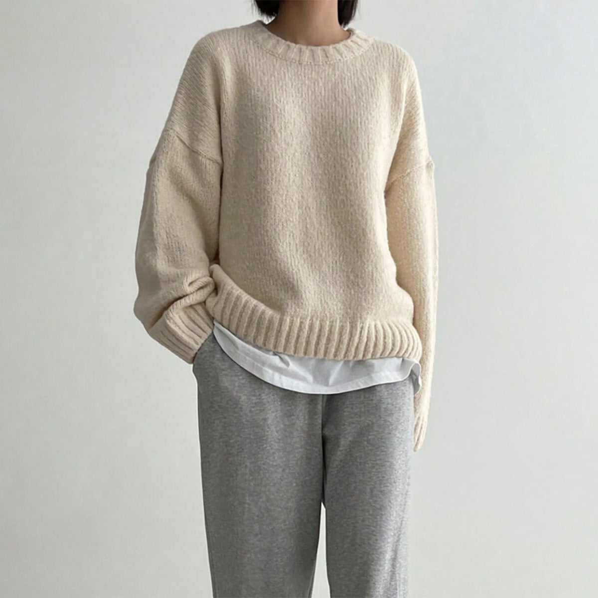 Romy | Damski Luźny Sweter