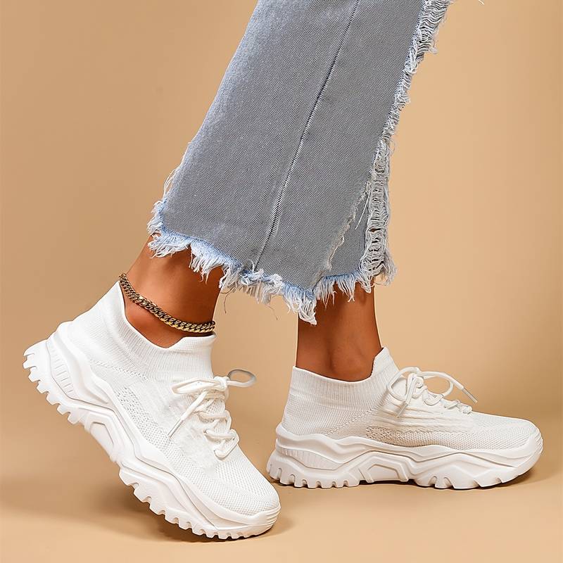 Ruby | Damskie sneakersy ortopedyczne z pianką memory