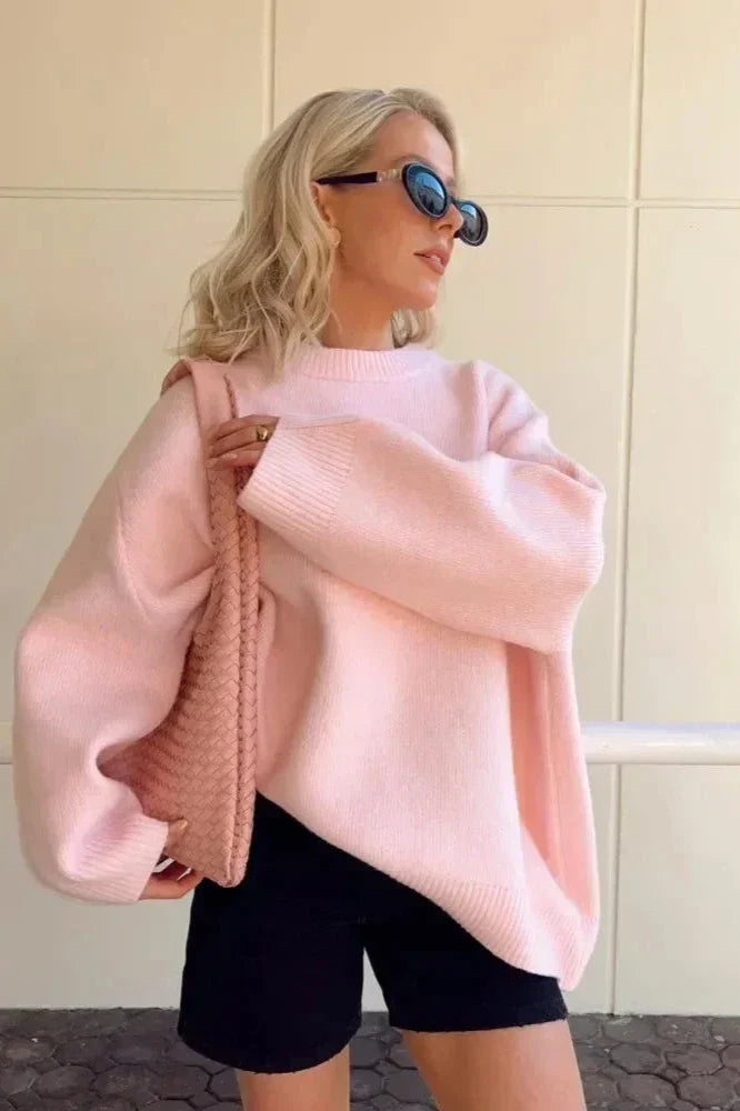 Selene | Damski Sweter Dzianinowy