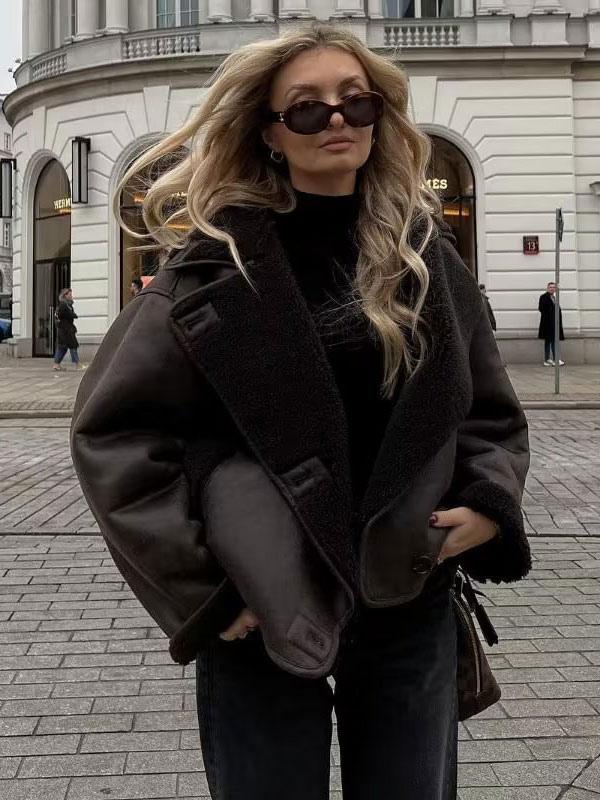 Sierra | Damska Zimowa Kurtka Oversize