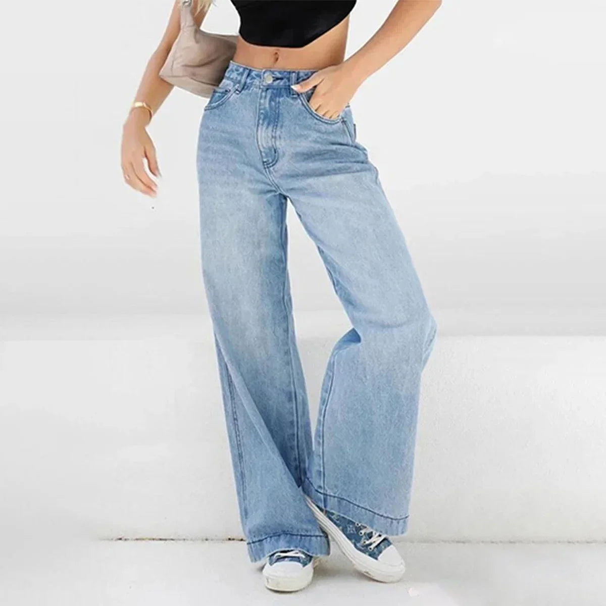 Tess | Damskie Baggy Jeans