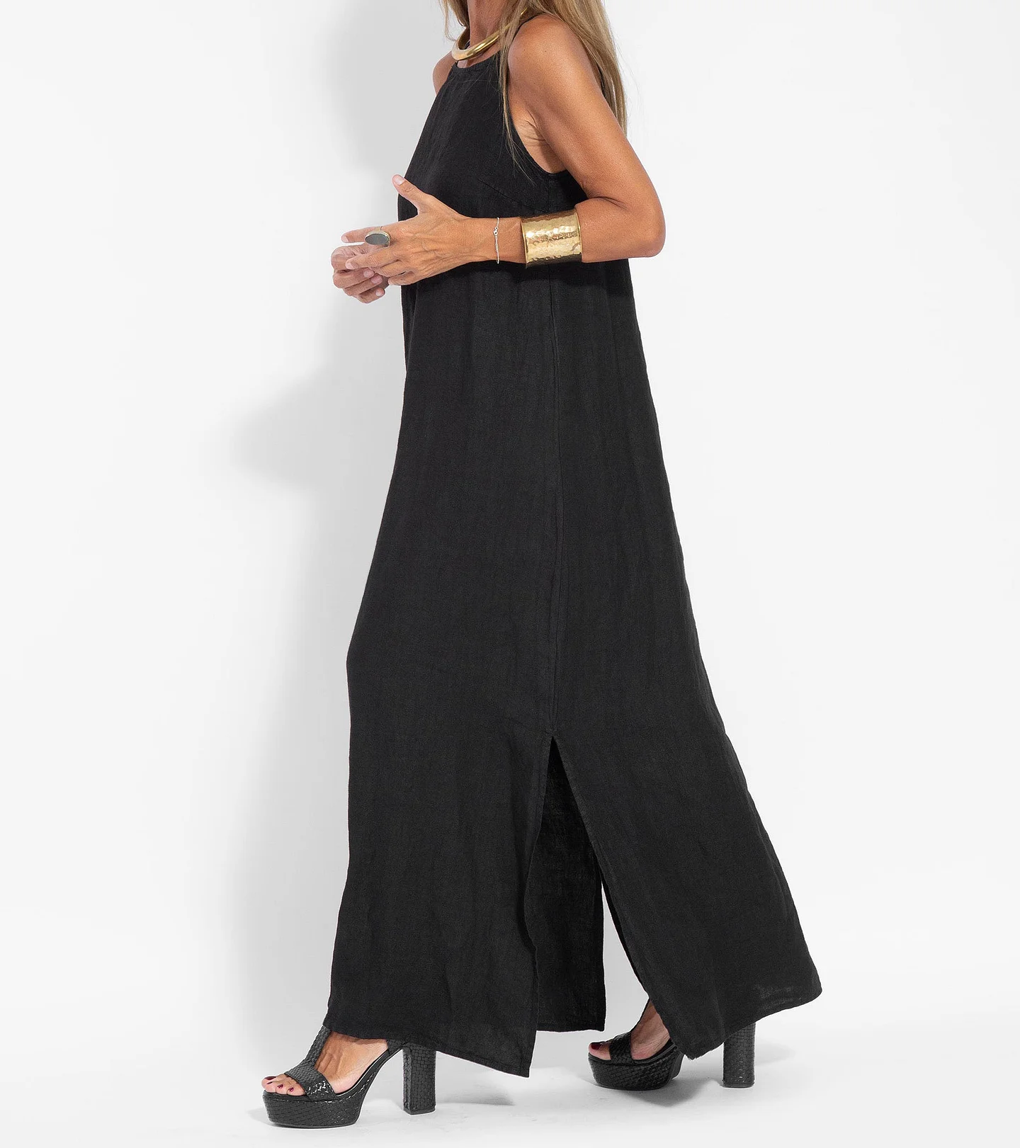 Zosia | Elegancka Letnia Sukienka Maxi na Ramiączkach Chicveo