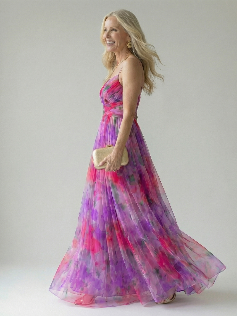 Isel | Sukienka Maxi Soft Wrap
