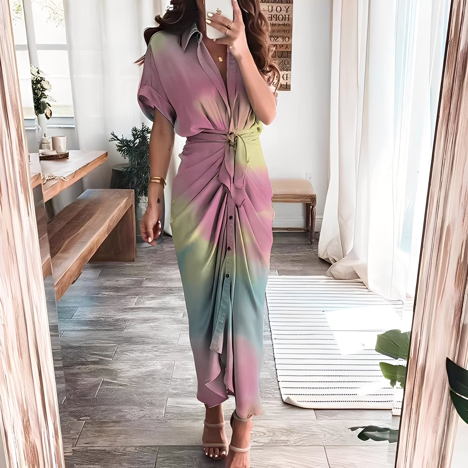 Antoinette | Elegancka długa sukienka dla kobiet