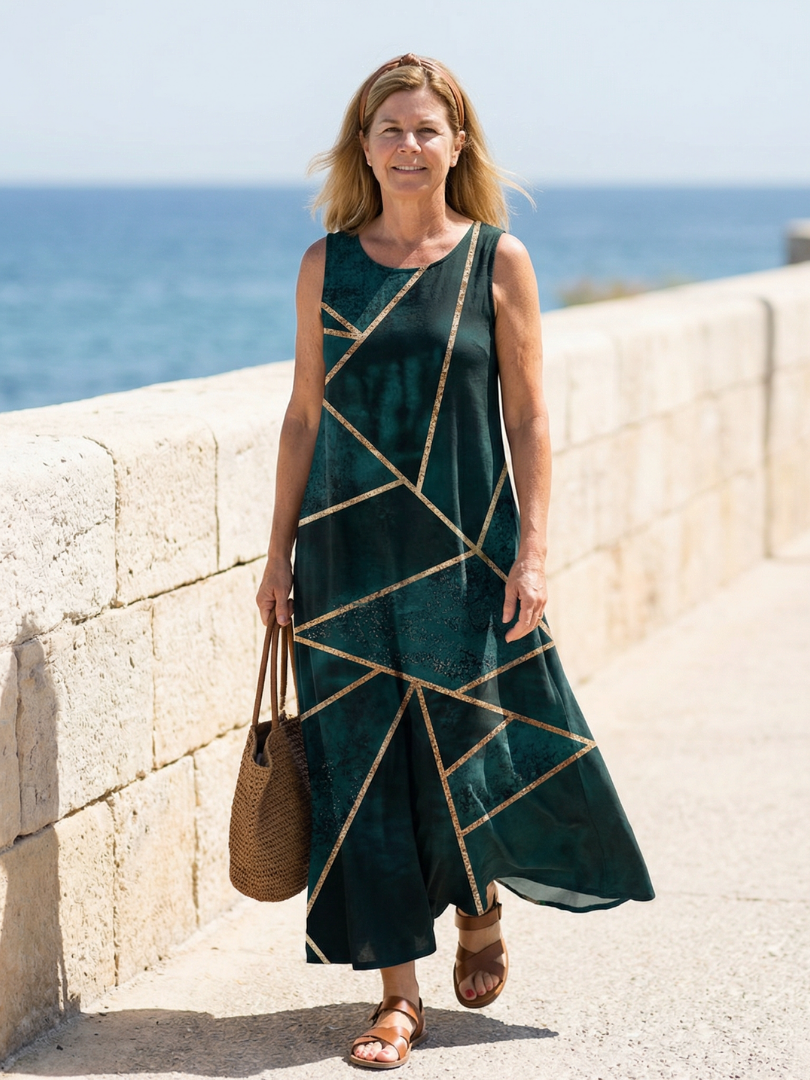 Saelle | Sukienka Midi Calm Tide