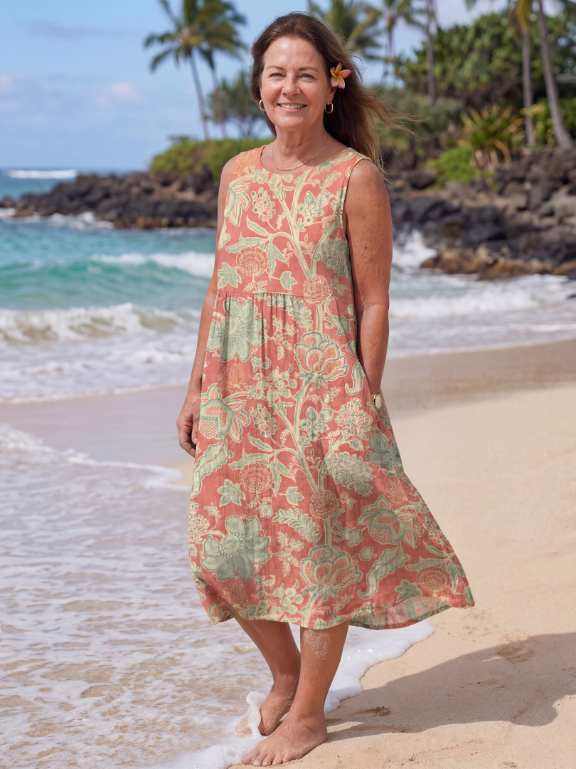 Maui | Sukienka Midi na Plażę