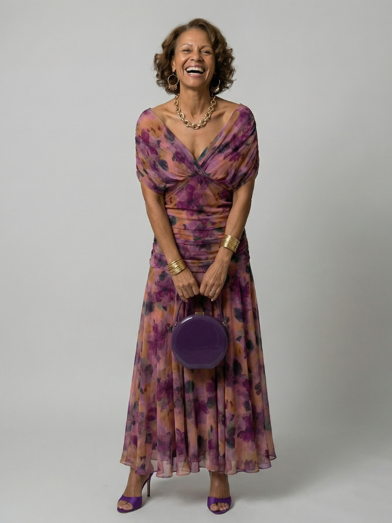 Calen | Sukienka Midi Off Shoulder