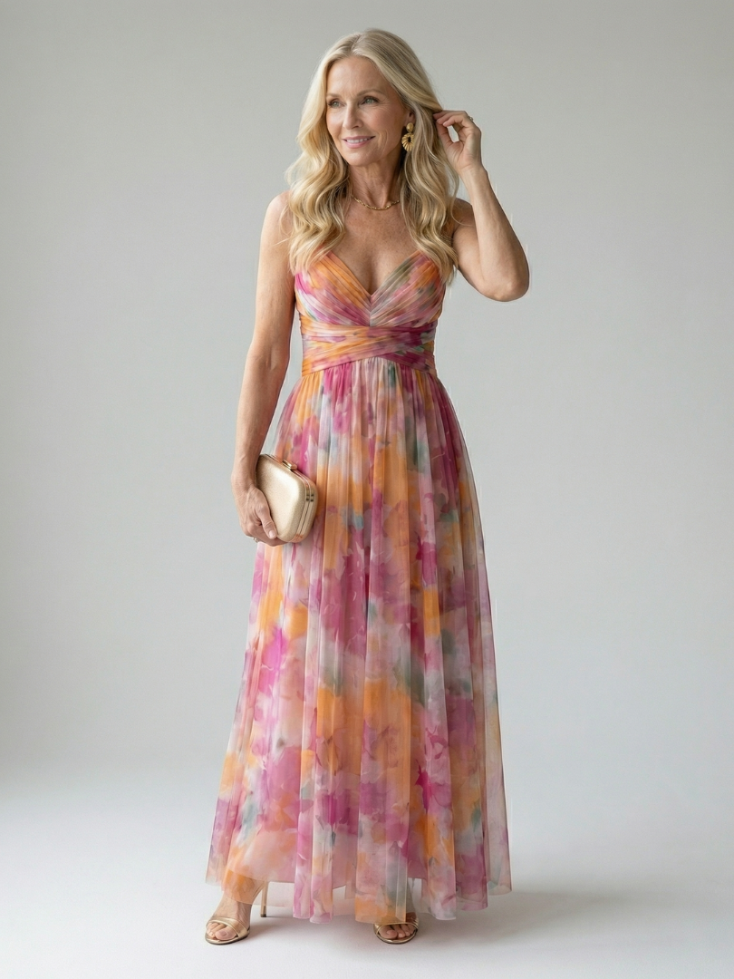Isel | Sukienka Maxi Soft Wrap