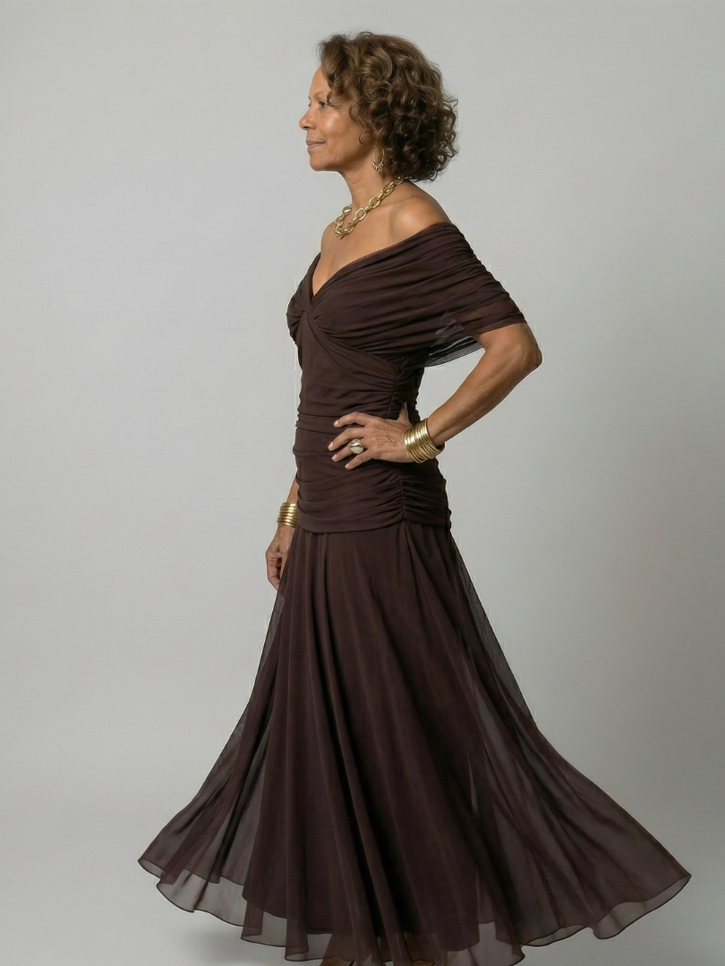 Calen | Sukienka Midi Off Shoulder