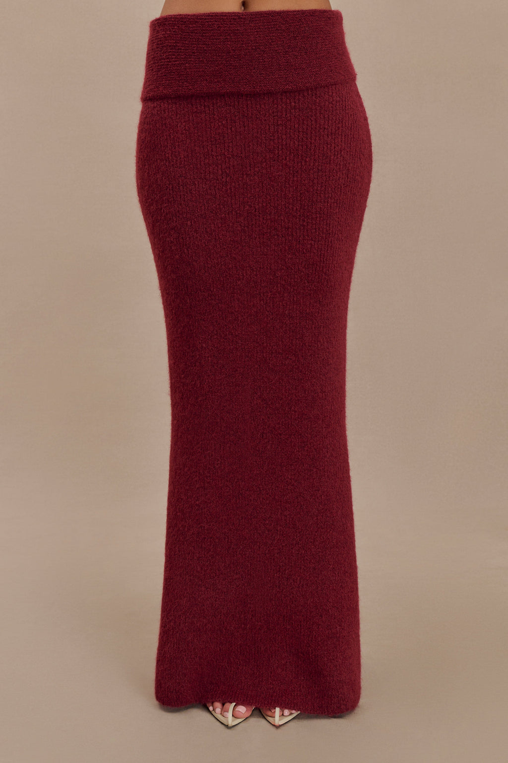 Maja Dzianinowy Zestaw Off-Shoulder