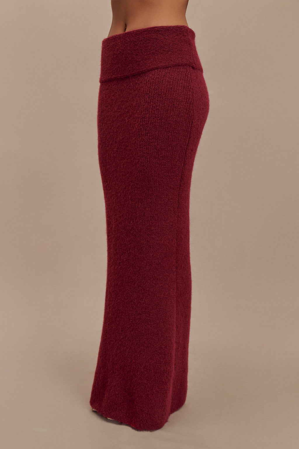 Maja Dzianinowy Zestaw Off-Shoulder