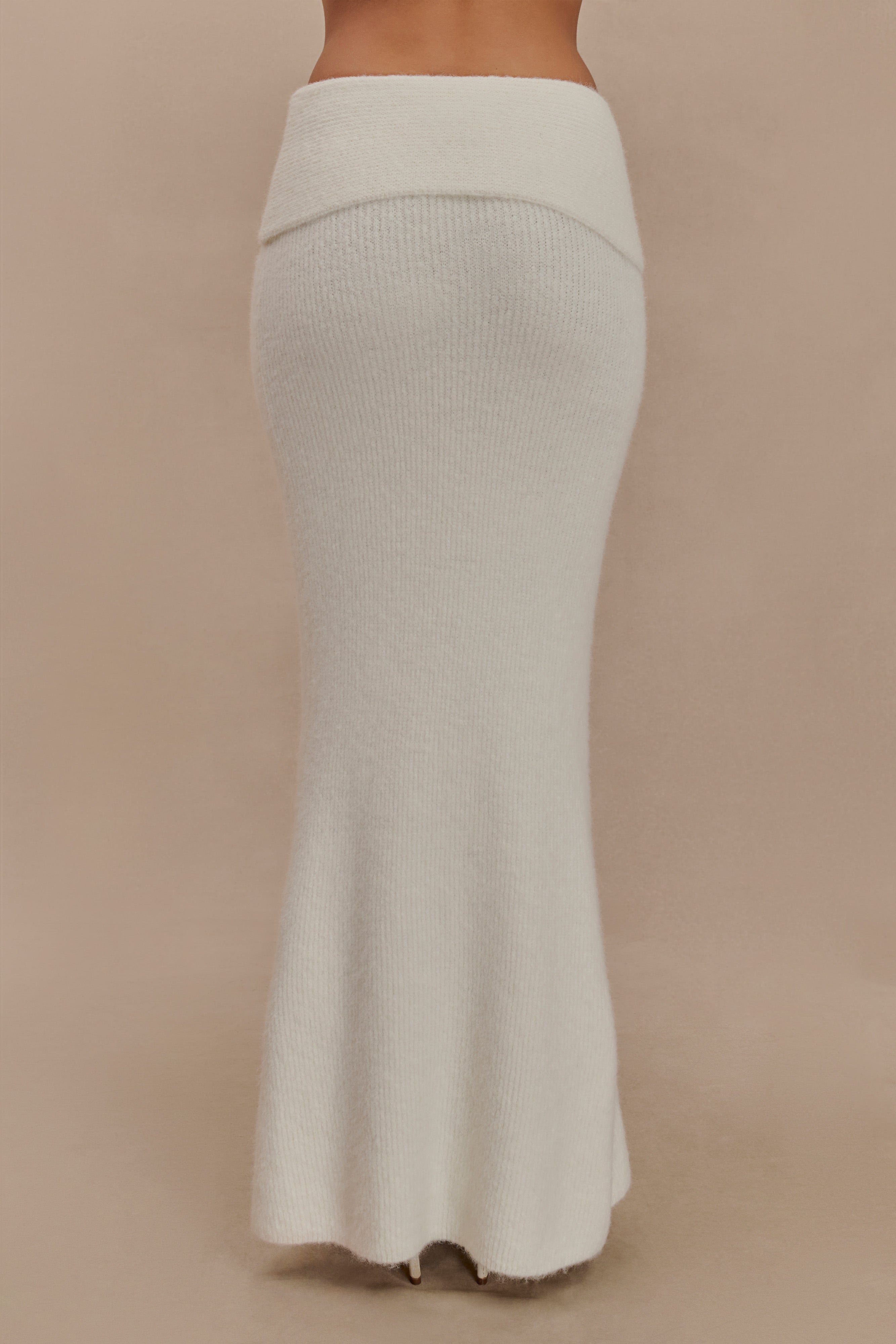 Maja Dzianinowy Zestaw Off-Shoulder