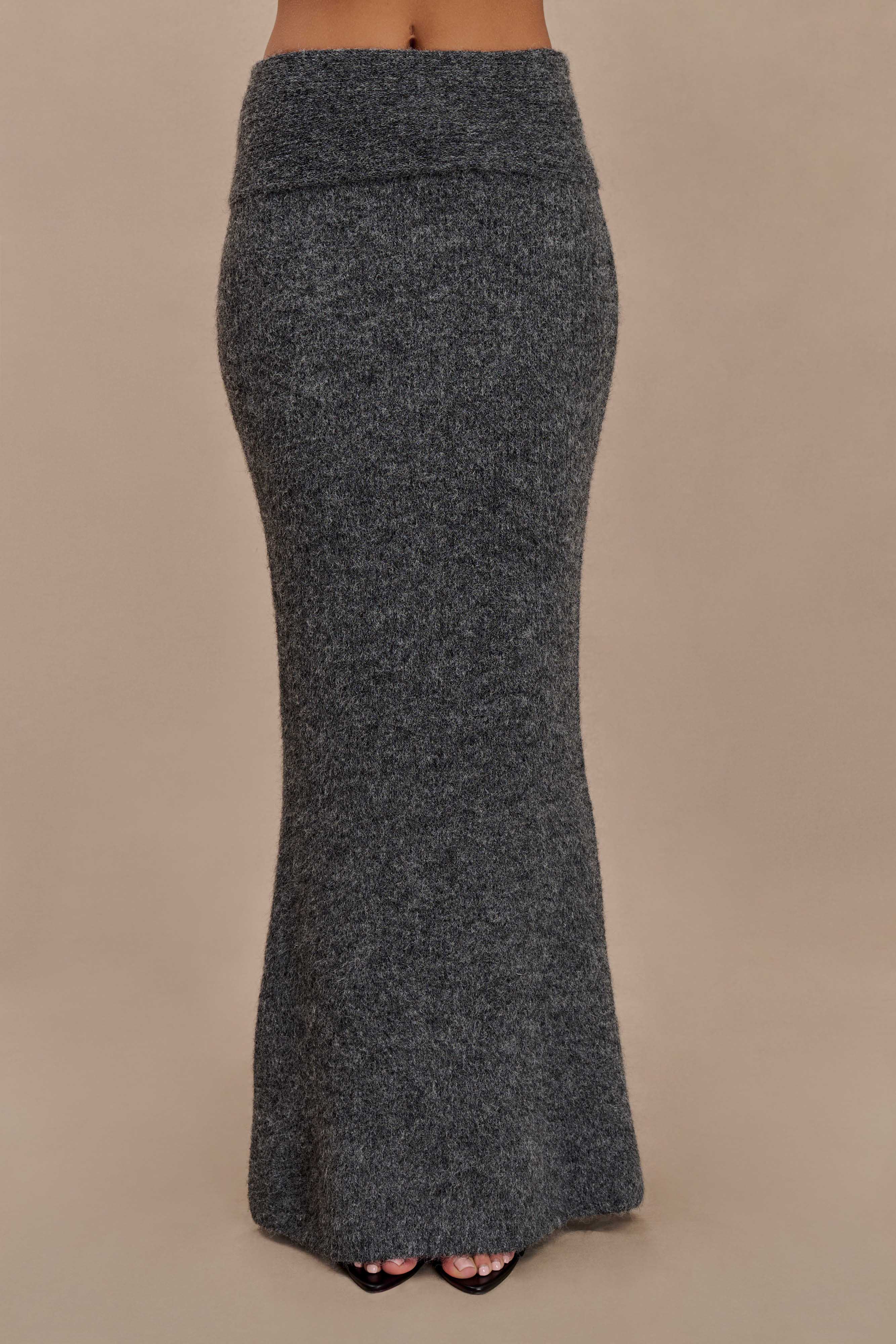 Maja Dzianinowy Zestaw Off-Shoulder