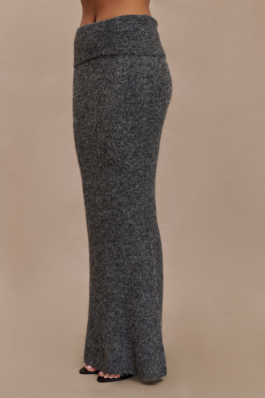 Maja Dzianinowy Zestaw Off-Shoulder