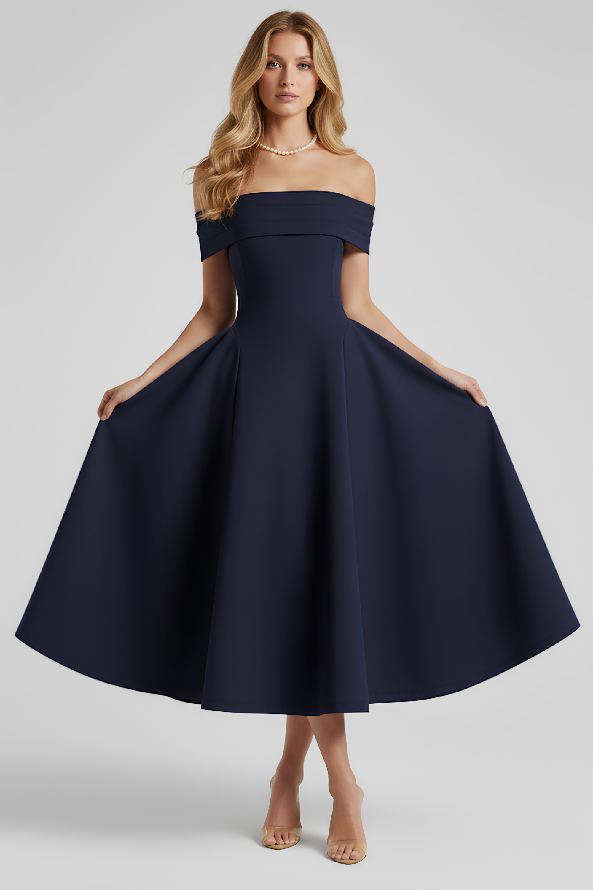 Sukienka Adelina Soft Midi