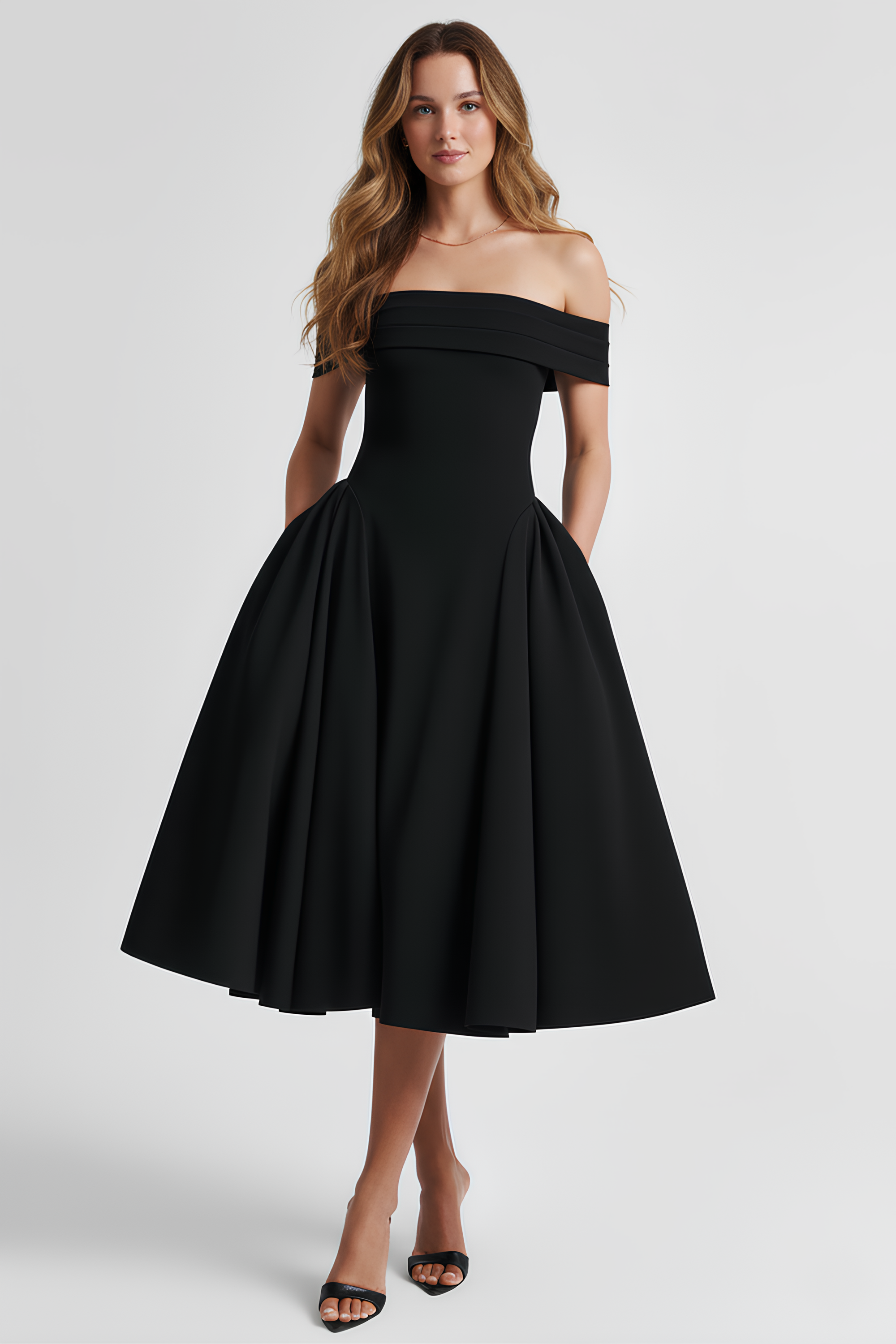 Sukienka Adelina Soft Midi