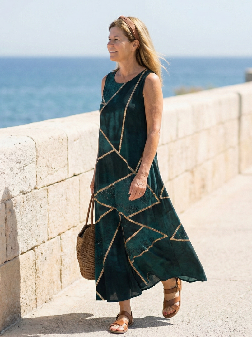 Saelle | Sukienka Midi Calm Tide
