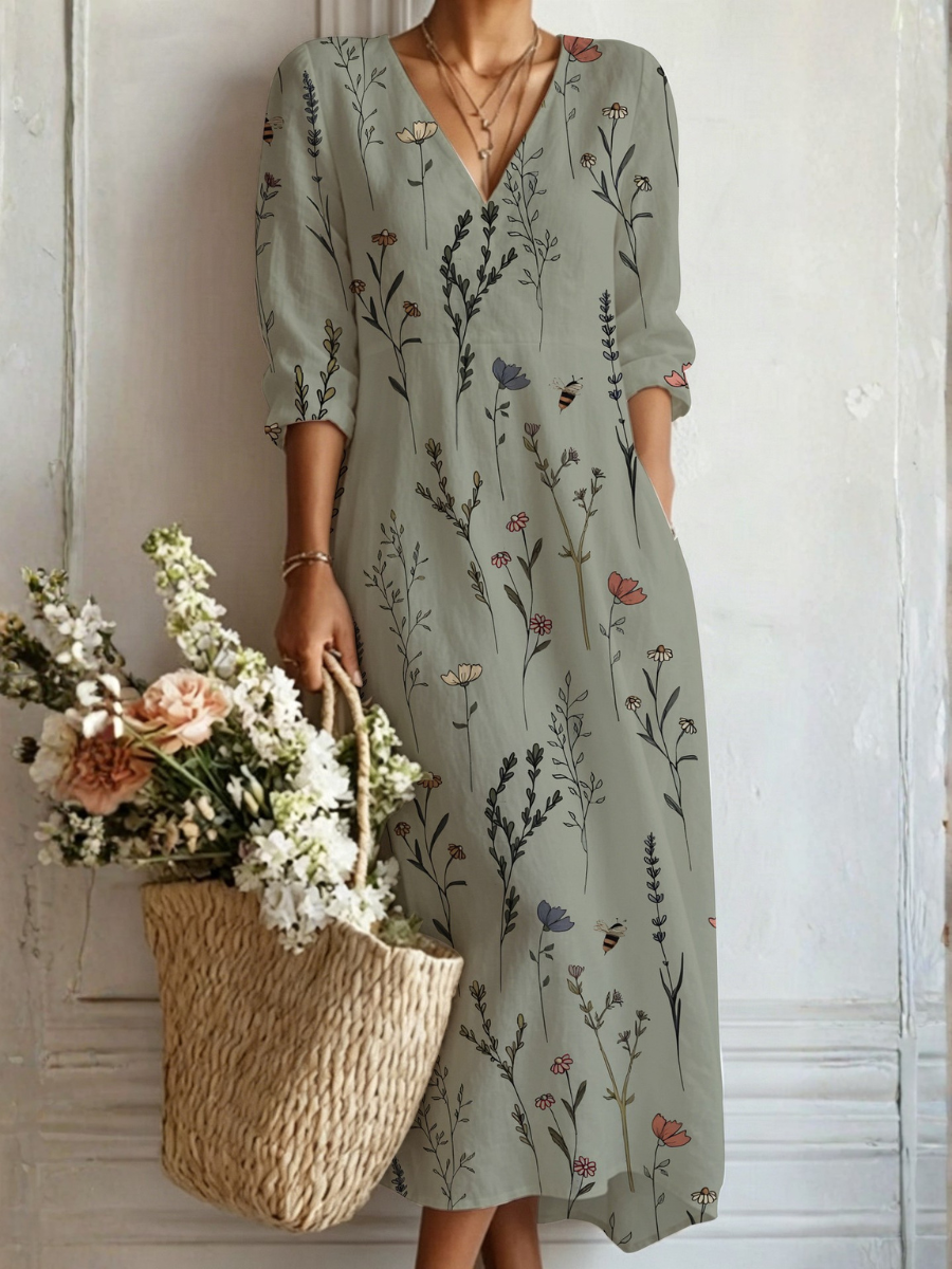 Długi Sukienka Boho