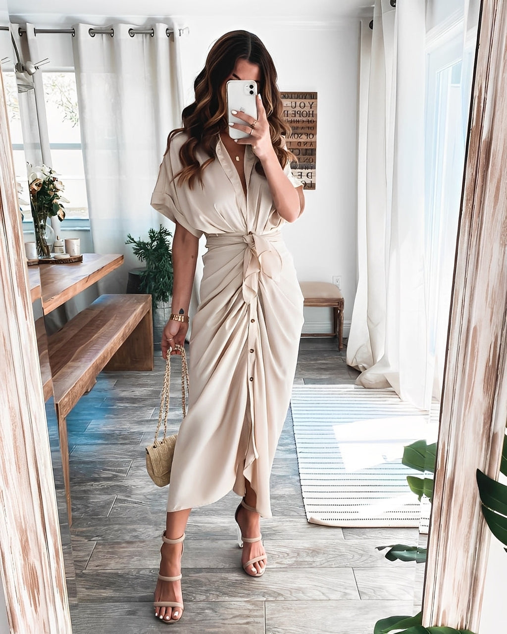 Antoinette | Elegancka długa sukienka dla kobiet