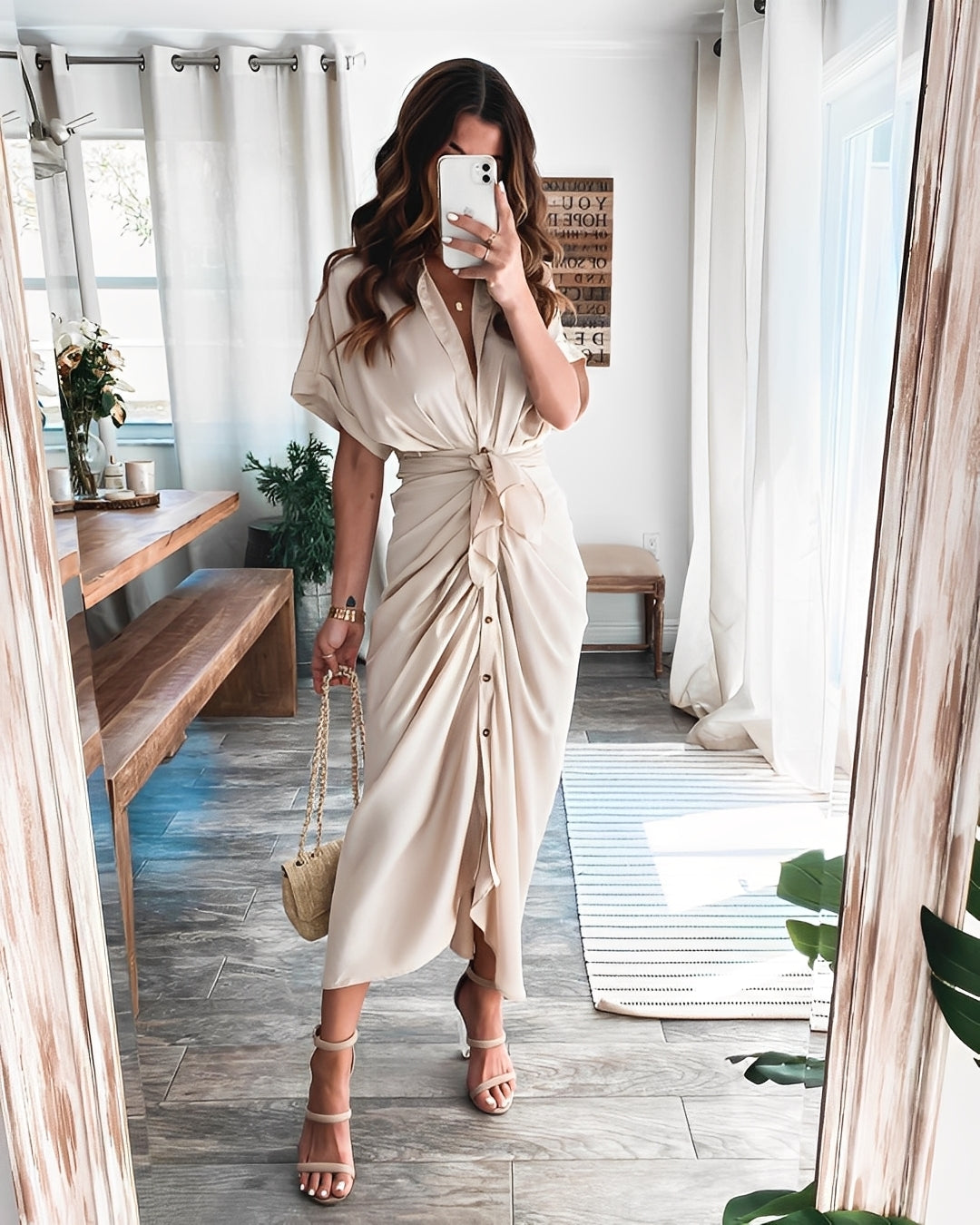 Antoinette | Elegancka długa sukienka dla kobiet