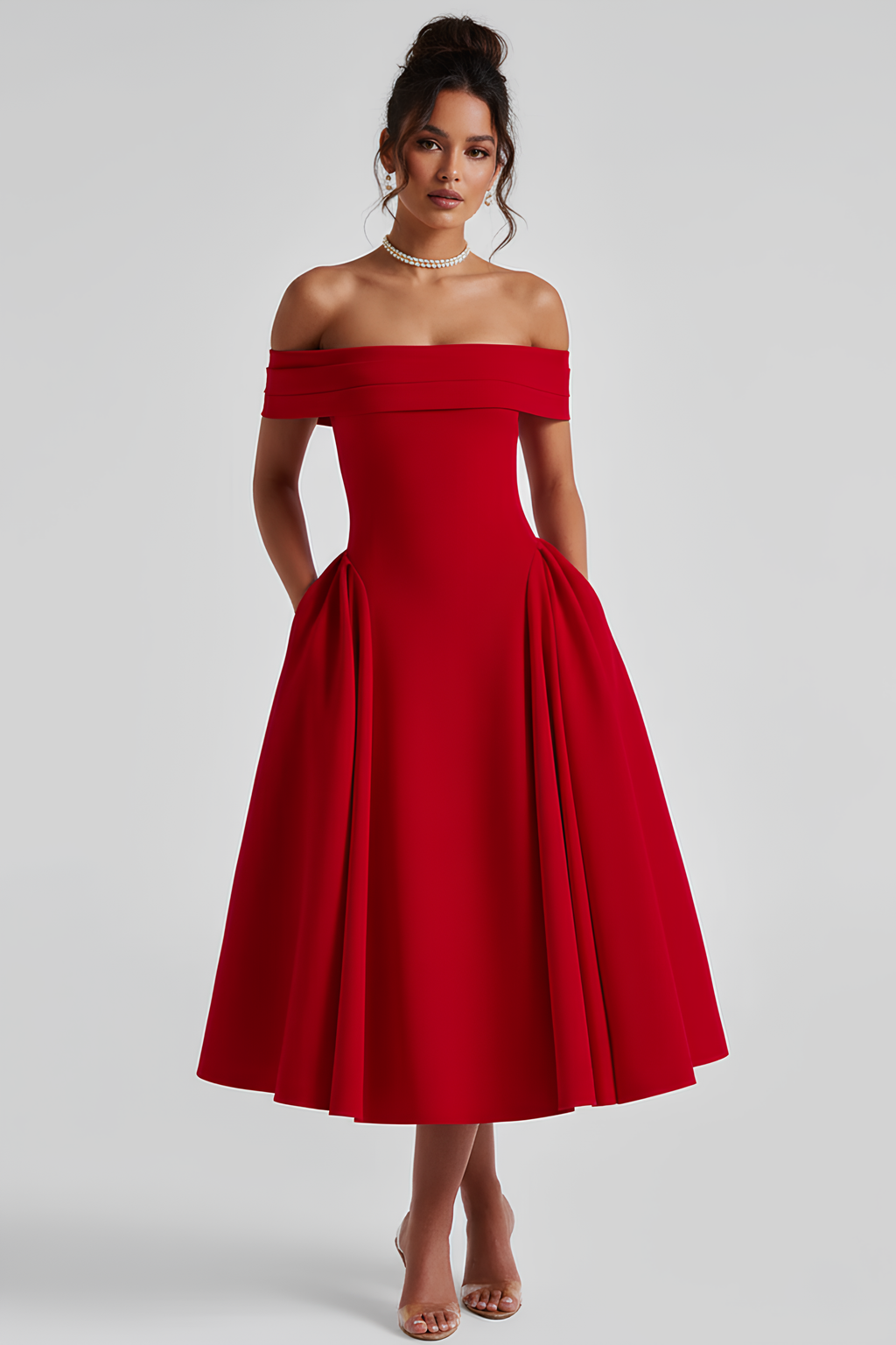 Sukienka Adelina Soft Midi