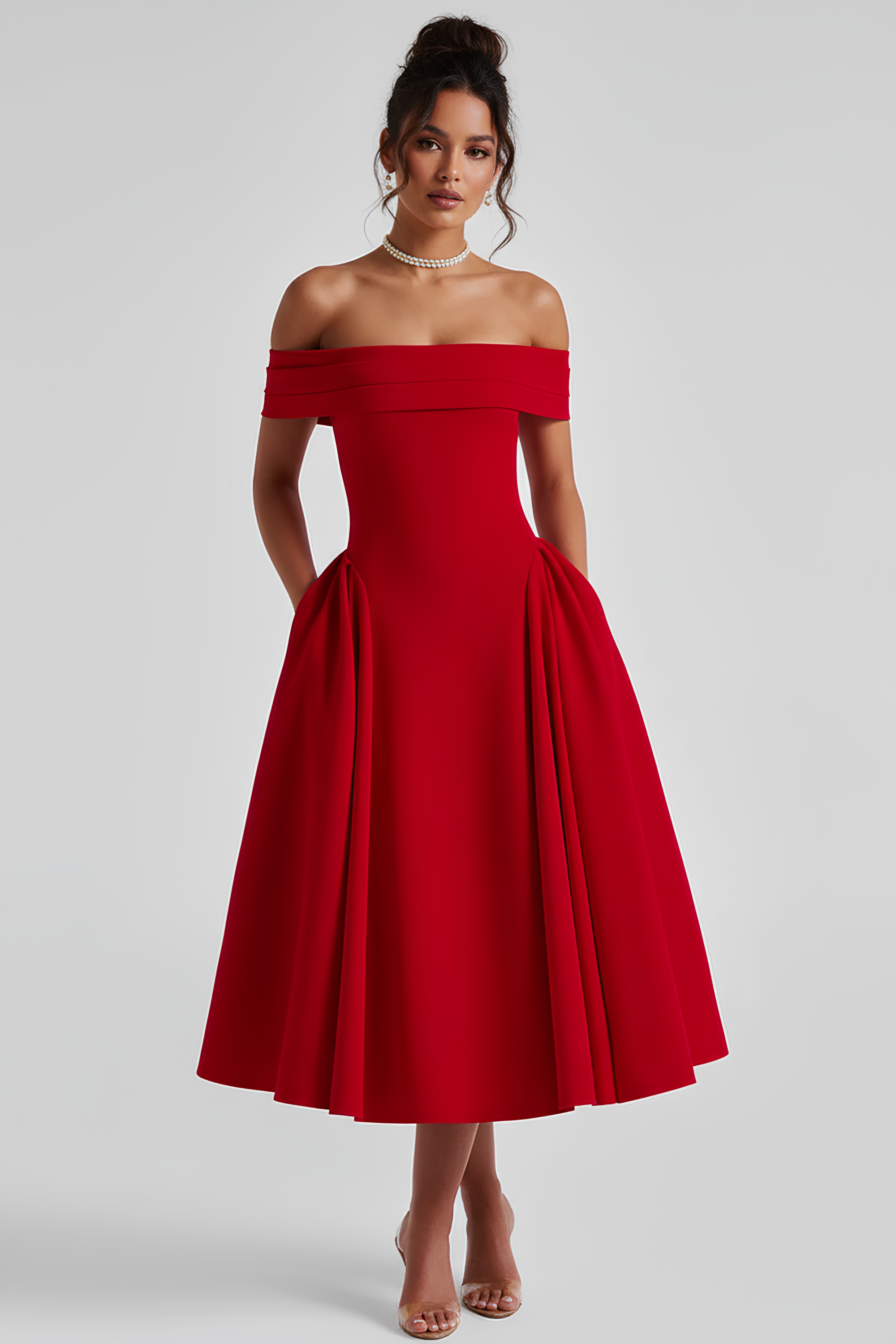 Sukienka Adelina Soft Midi