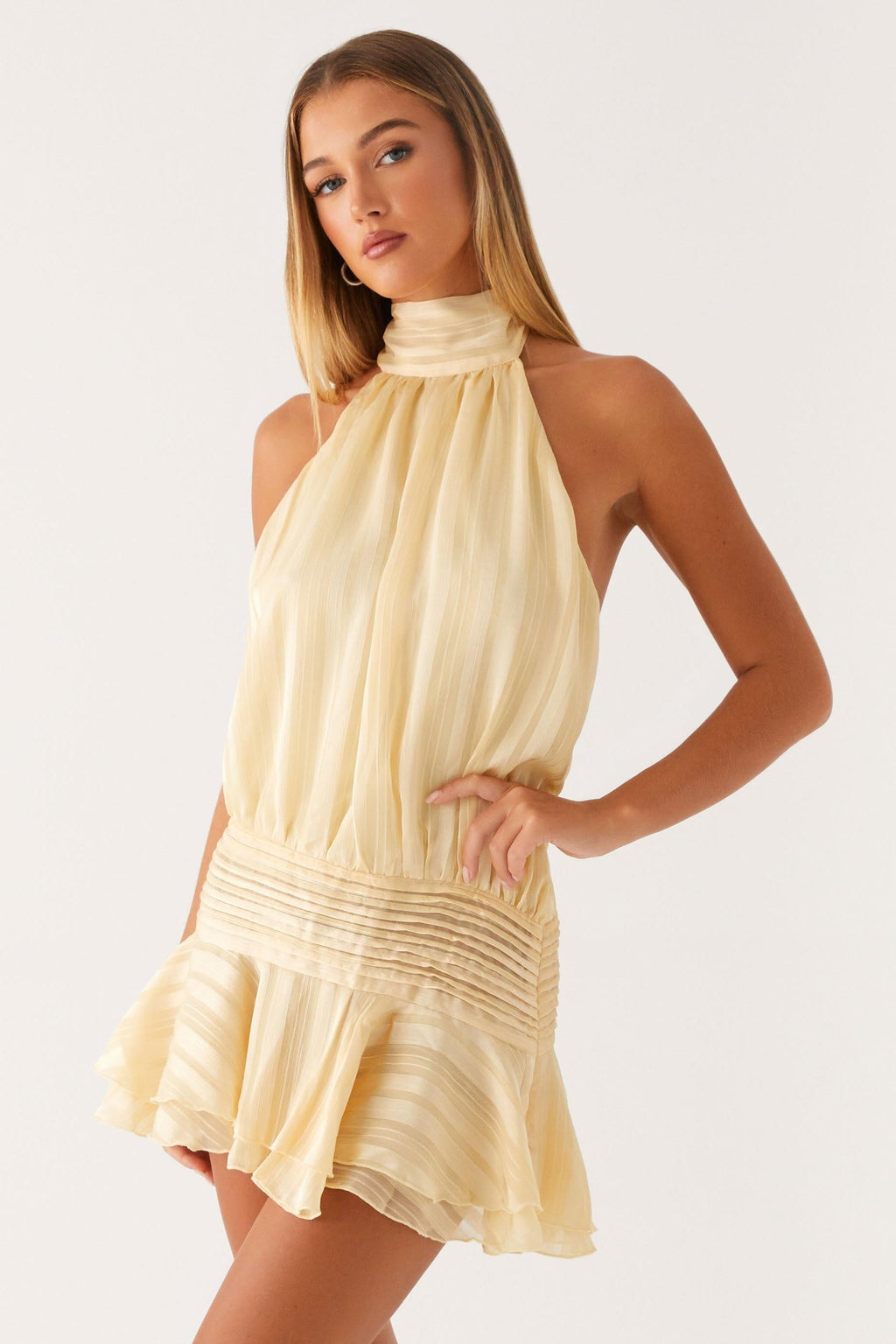 Sukienka Mini Chiffon Willow