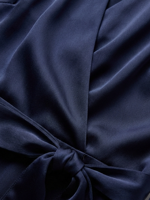 Briony | Sukienka Halter Wrap Tie Wysoka Niska